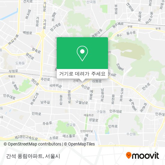 간석 풍림아파트 지도