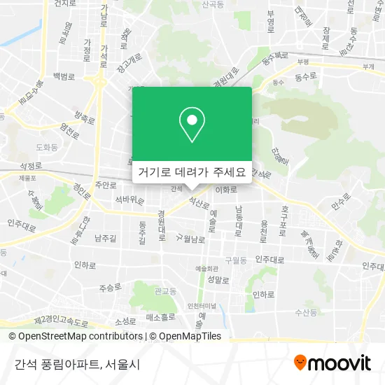 간석 풍림아파트 지도