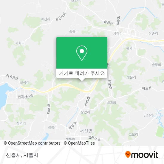 신흥사 지도