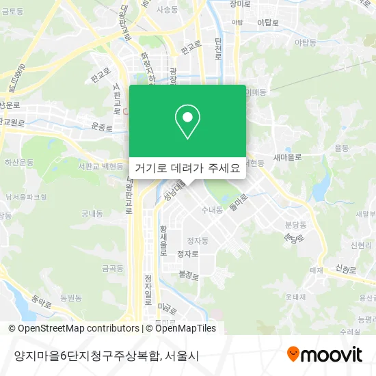 양지마을6단지청구주상복합 지도