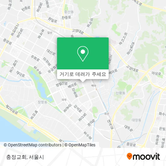 충정교회 지도
