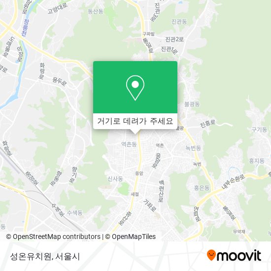 성온유치원 지도