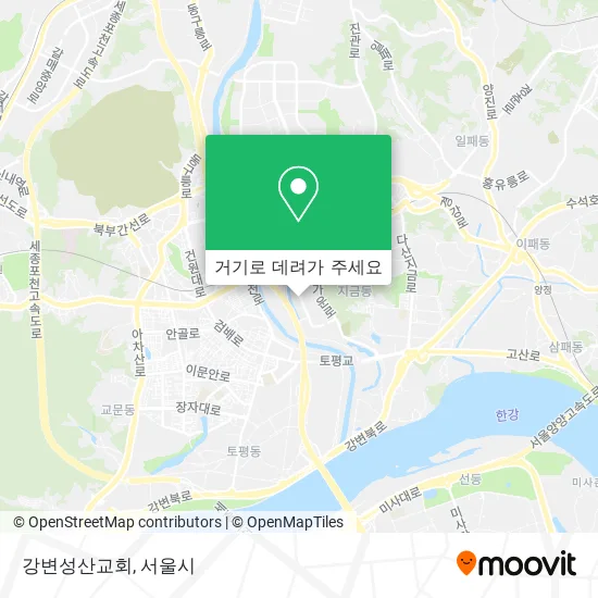 강변성산교회 지도