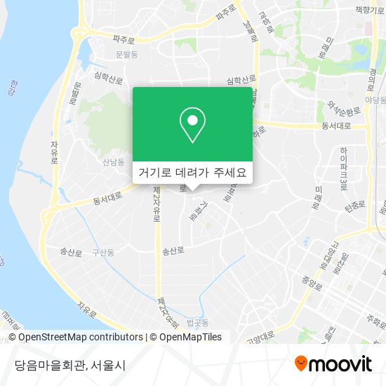 당음마을회관 지도
