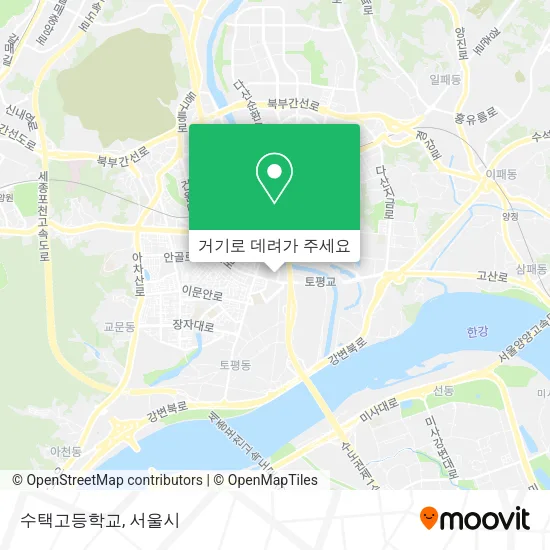 수택고등학교 지도