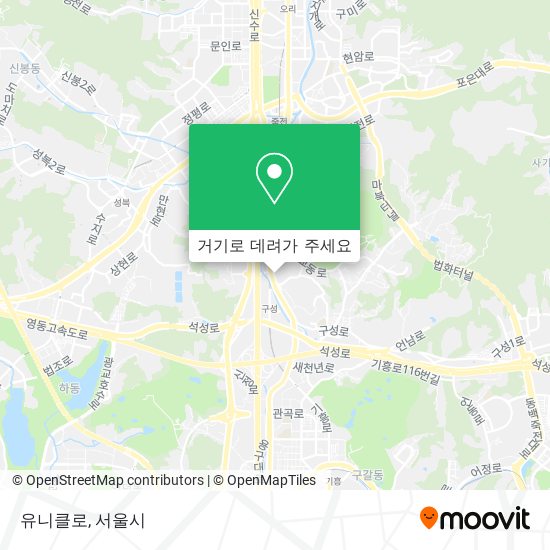 유니클로 지도