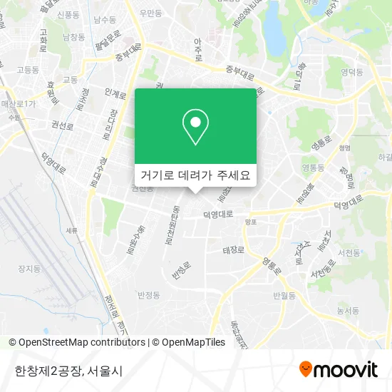 한창제2공장 지도
