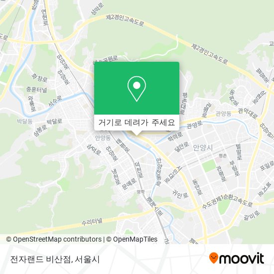전자랜드 비산점 지도