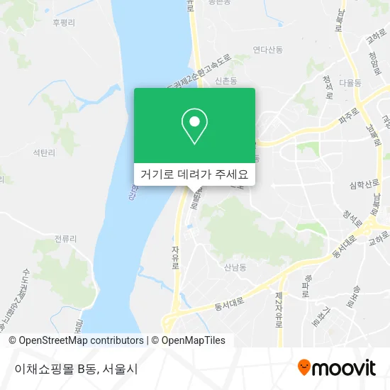 이채쇼핑몰 B동 지도