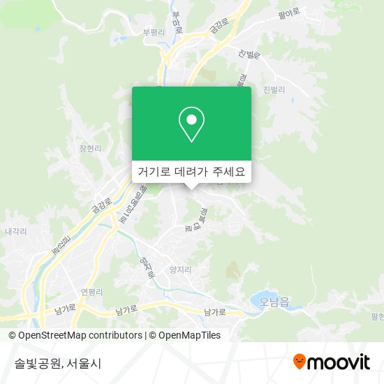 솔빛공원 지도