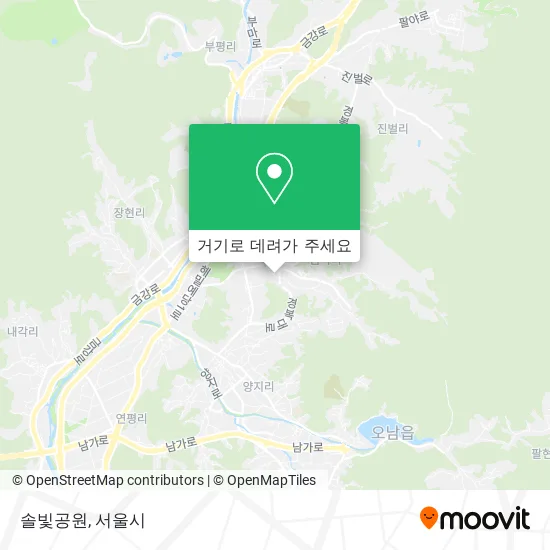 솔빛공원 지도