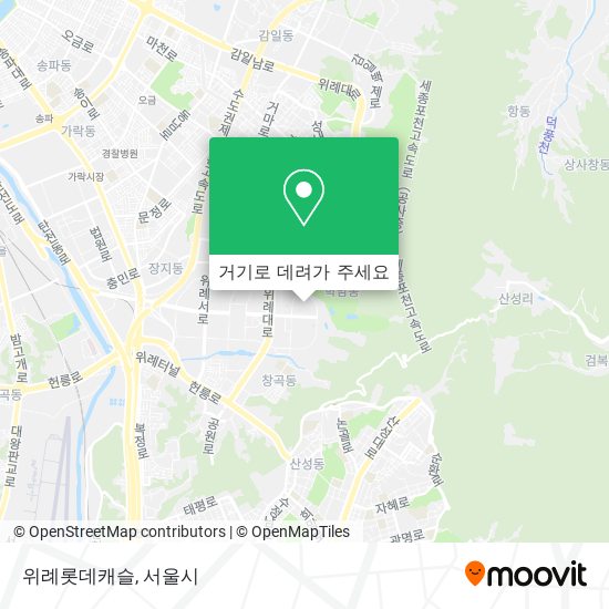 위례롯데캐슬 지도