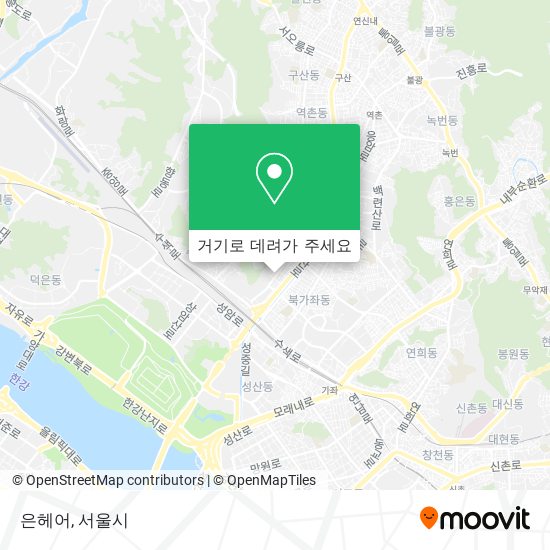 은헤어 지도