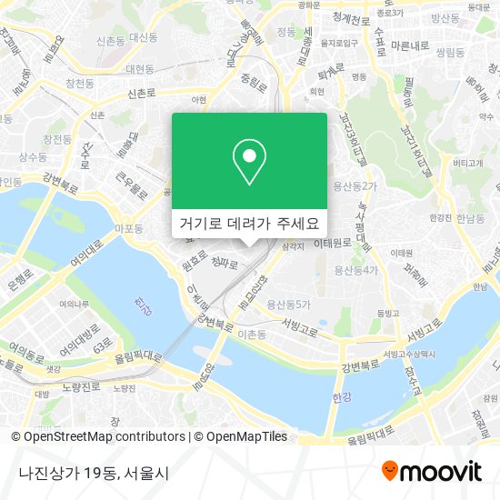 나진상가 19동 지도