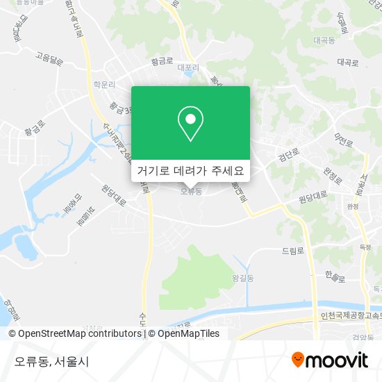 오류동 지도