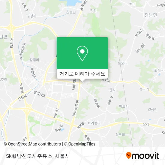 Sk향남신도시주유소 지도