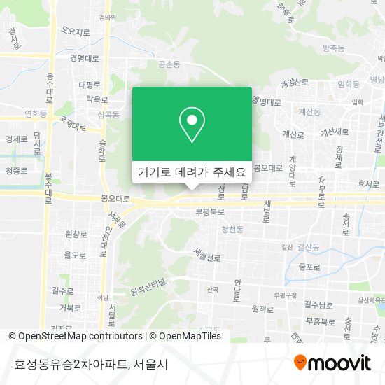 효성동유승2차아파트 지도