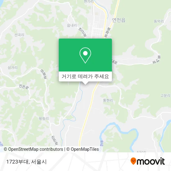 1723부대 지도