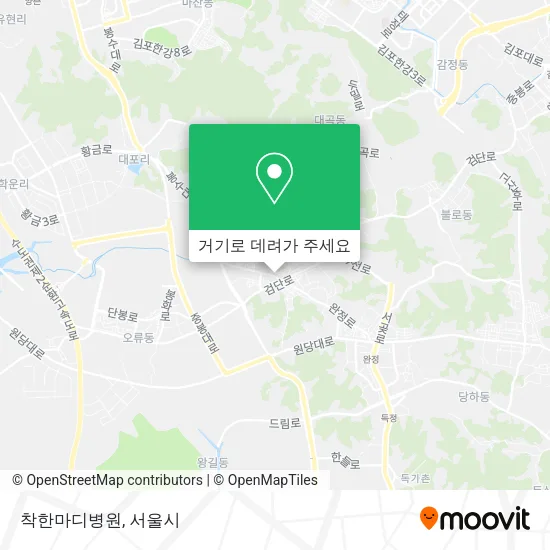 착한마디병원 지도