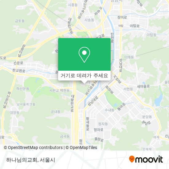 하나님의교회 지도