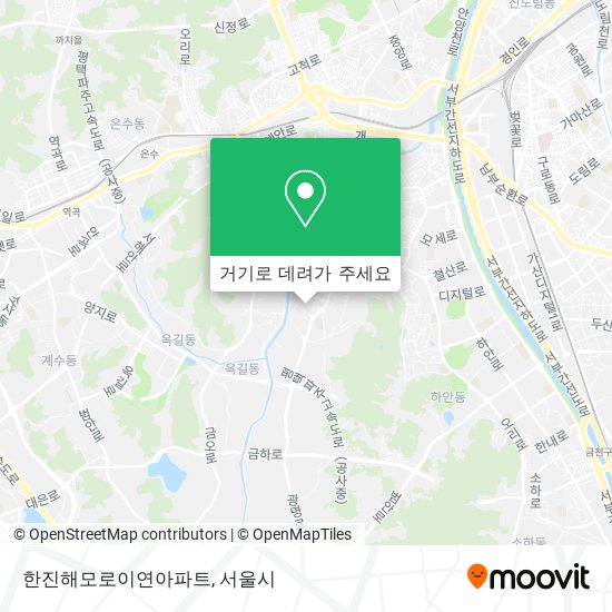 한진해모로이연아파트 지도