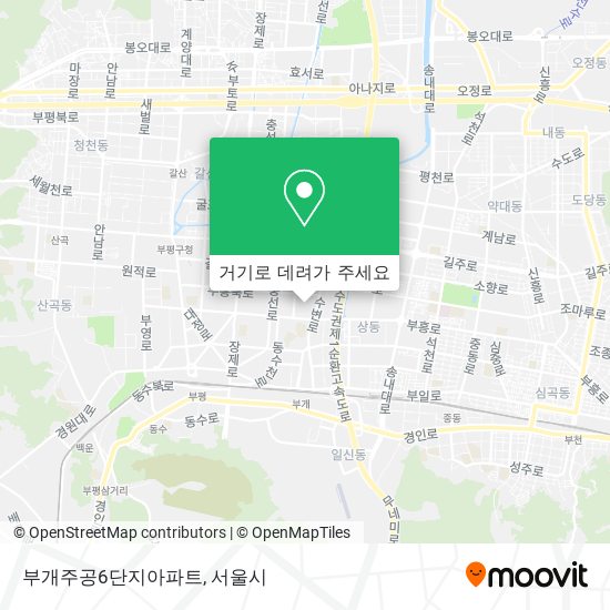 부개주공6단지아파트 지도