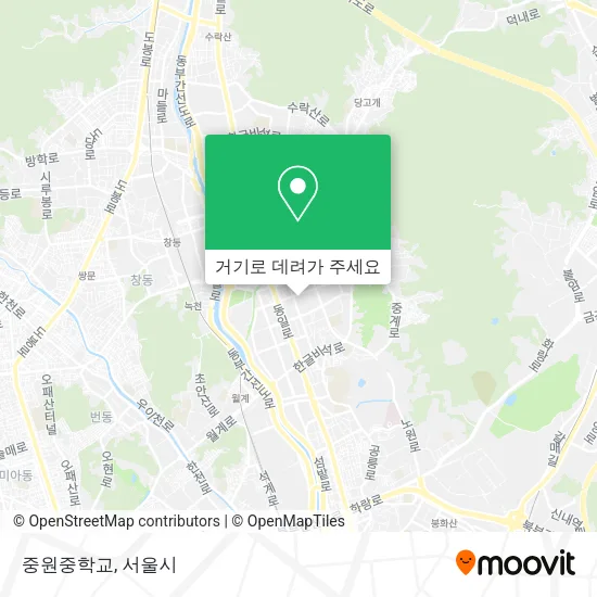 중원중학교 지도