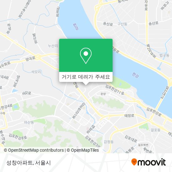 성창아파트 지도