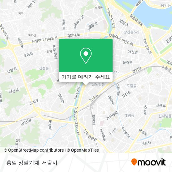 흥일 정밀기계 지도
