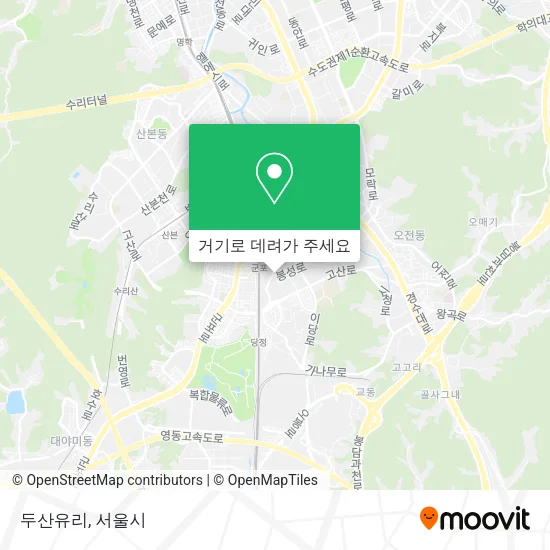 두산유리 지도
