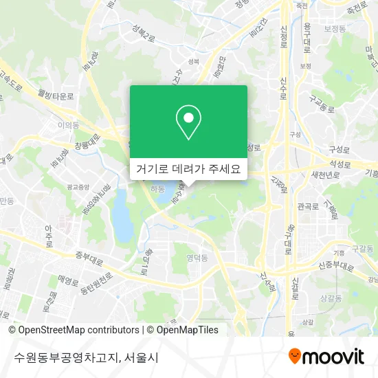 수원동부공영차고지 지도