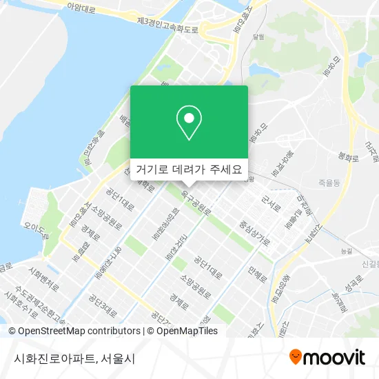 시화진로아파트 지도