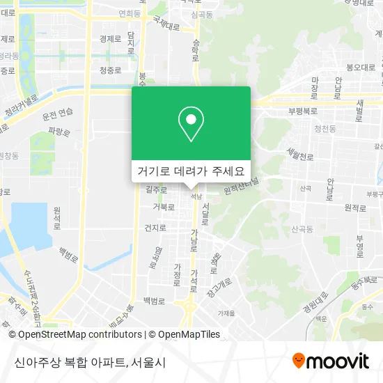 신아주상 복합 아파트 지도