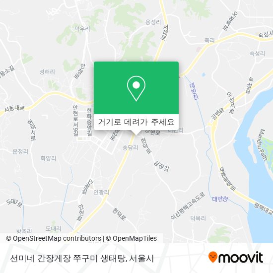 선미네 간장게장 쭈구미 생태탕 지도