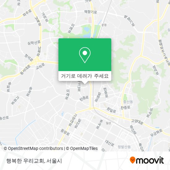 행복한 우리교회 지도