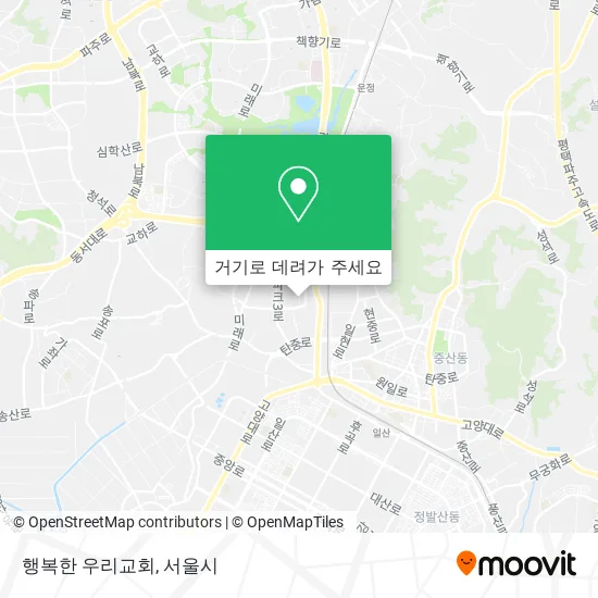 행복한 우리교회 지도