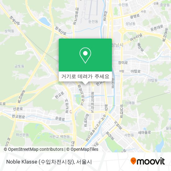 Noble Klasse (수입차전시장) 지도