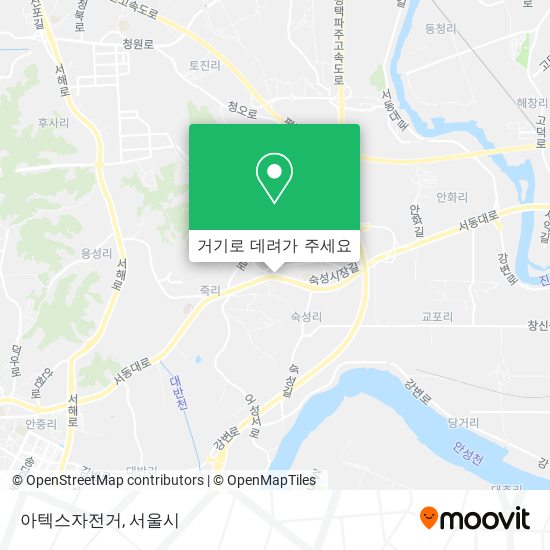 아텍스자전거 지도