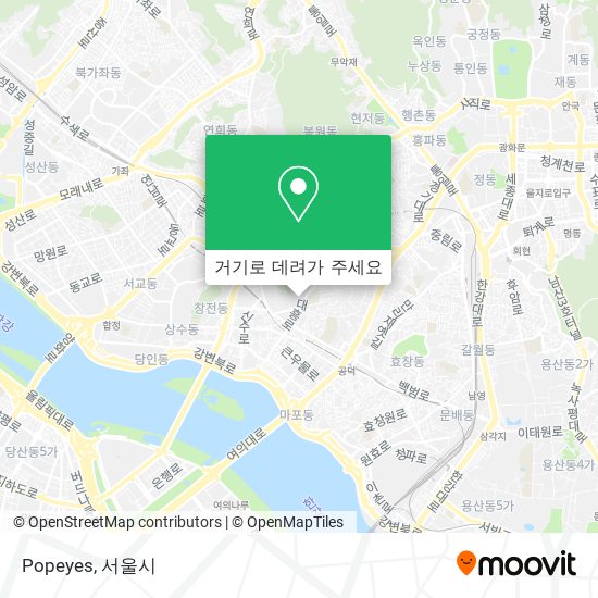 Popeyes 지도