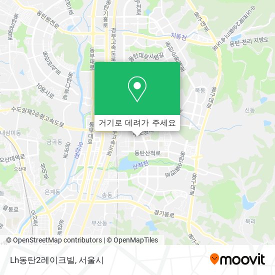 Lh동탄2레이크빌 지도