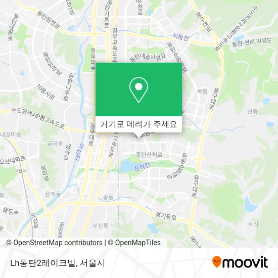 Lh동탄2레이크빌 지도