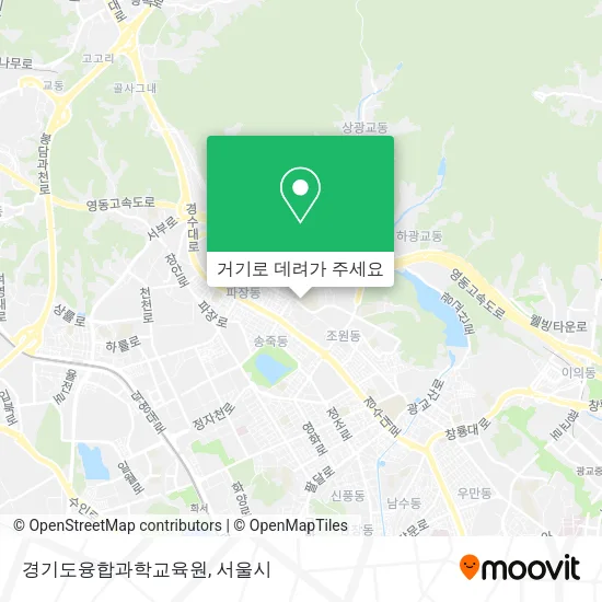 경기도융합과학교육원 지도