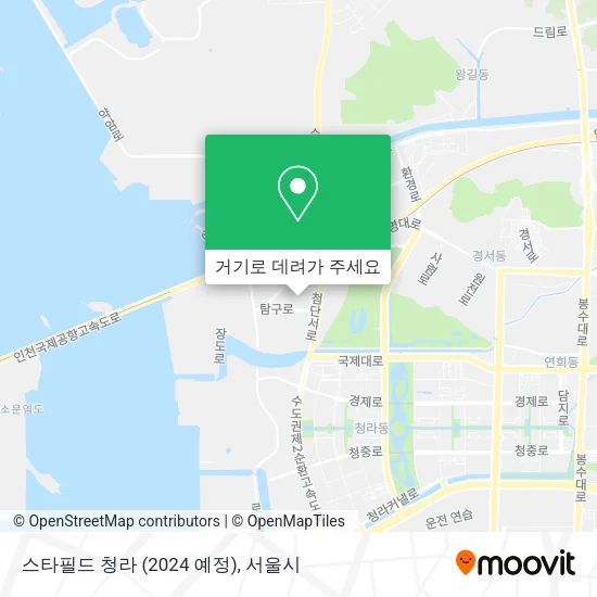 스타필드 청라 (2024 예정) 지도
