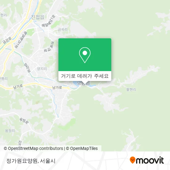 정가원요양원 지도