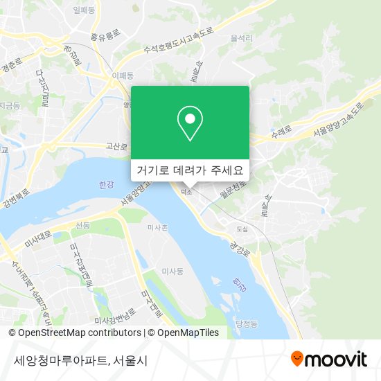 세앙청마루아파트 지도