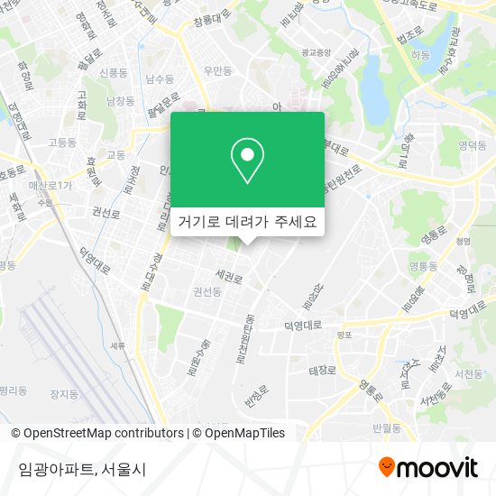 임광아파트 지도