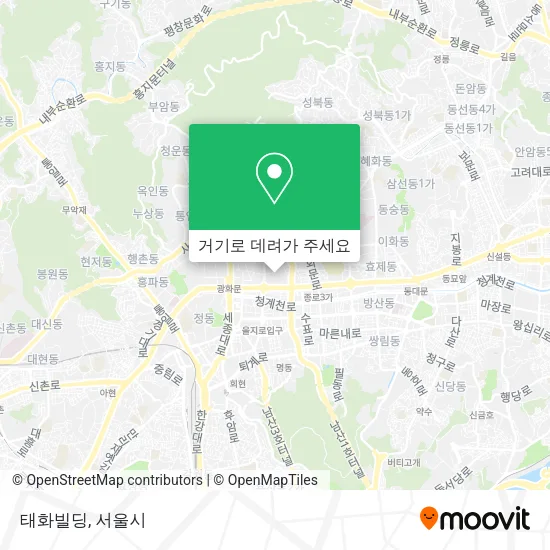태화빌딩 지도