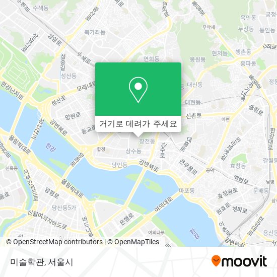 미술학관 지도