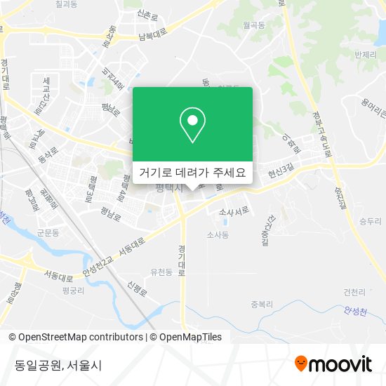 동일공원 지도