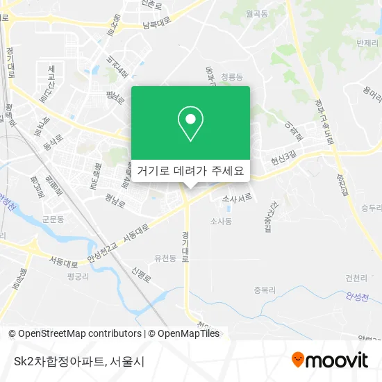 Sk2차합정아파트 지도